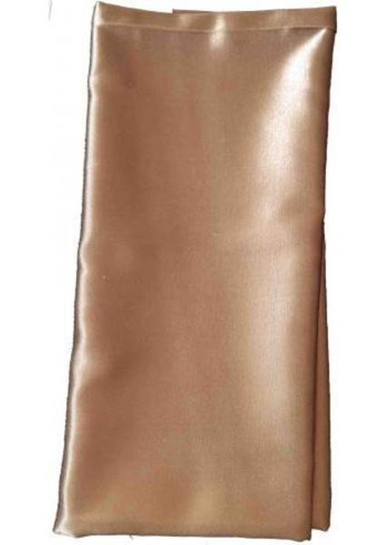 Bal Rengi Pamuklu Saten Astarlık Kumaş, 120X50 Cm, Şık ve Kaliteli Seçim