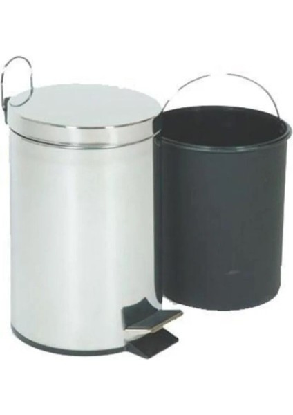 Krom Pedallı Çöp Kovası 30 Lt Paslanmaz Krom modelleri