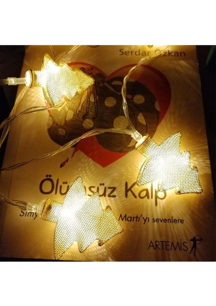 Renkli Metal Örgülü Çam Ağacı Şekilli Işık Zinciri, Dekoratif ve Şık Aydınlatma fiyatları
