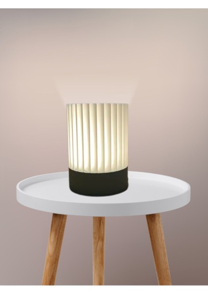 Şık 3D Baskı Masa ve Gece Lambası, Siyah Renk, Modern ve Çekici Tasarım fiyatları