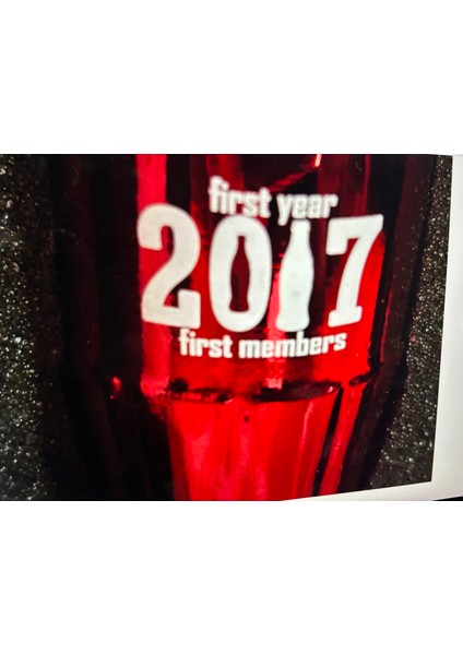 Chapter Of The 2017 Coca Cola Collectors Club Turkey -Kutusunda 2017 Cam Şişe - Kapak - Rozet - Kart