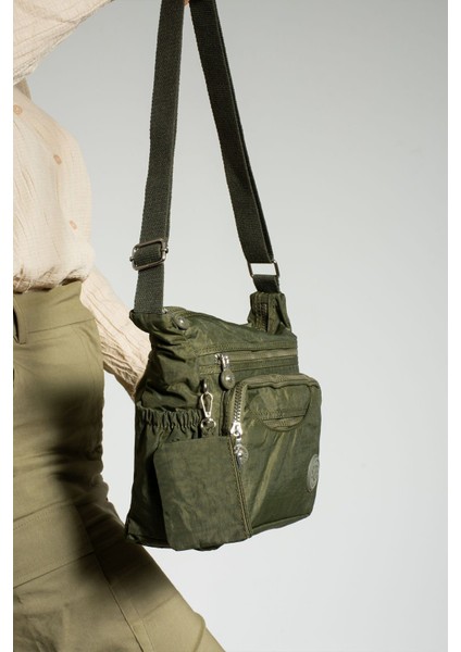 Haki Renkli Şık Kılıflı Kadın Çapraz Çanta fiyatları