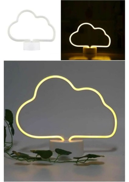 Renkli Bulut Tasarımlı LED Masa ve Gece Lambası, Şık ve Canlı Aydınlatma fiyatları
