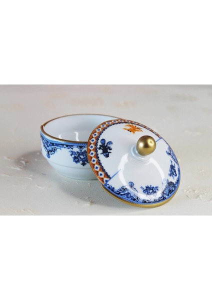 Porselen Kapaklı Şekerlik Hybrid 1 Serisi