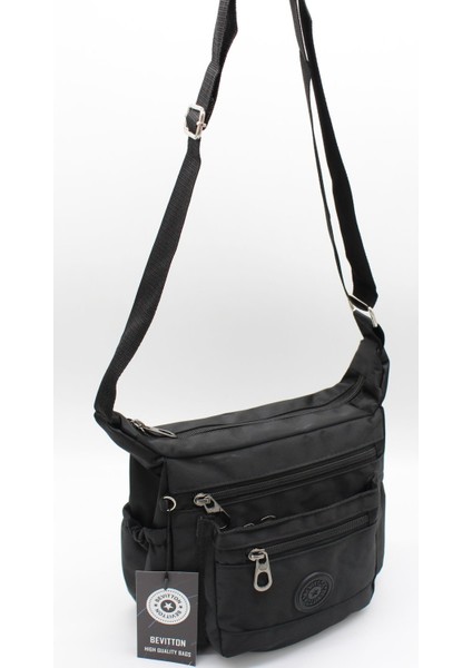 Şık Siyah Kumaş Kadın Çapraz Omuz Çanta, Hafif ve Kullanışlı Tasarım fiyatları