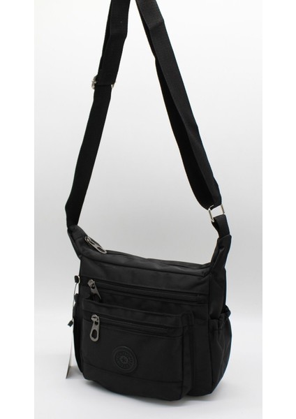 Şık Siyah Kumaş Kadın Çapraz Omuz Çanta, Hafif ve Kullanışlı Tasarım modelleri