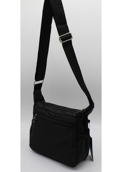 Şık Siyah Kumaş Kadın Çapraz Omuz Çanta, Hafif ve Kullanışlı Tasarım fırsatları