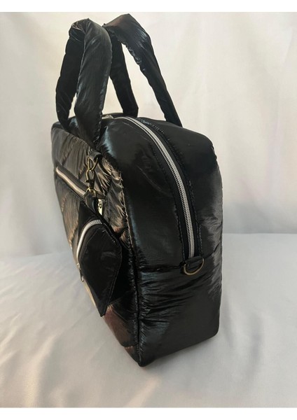 Şık Siyah Kol Çantası, Günlük Kullanım Için Uygun ve Hafif Tasarım fırsatları