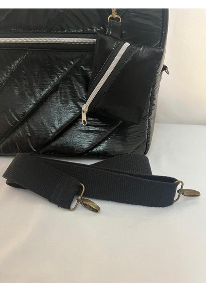 Şık Siyah Kol Çantası, Günlük Kullanım Için Uygun ve Hafif Tasarım