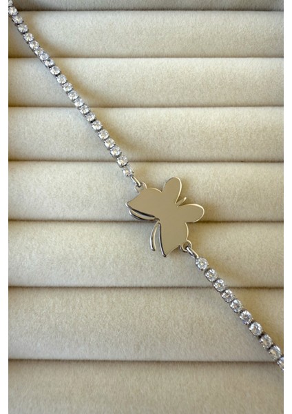 Zirkon Taşlı Kelebek Motifli Bileklik Xuping Kadın Bileklik 23 cm fiyatları