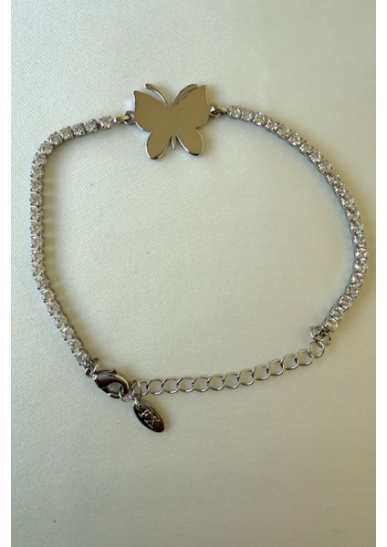 Zirkon Taşlı Kelebek Motifli Bileklik Xuping Kadın Bileklik 23 cm modelleri