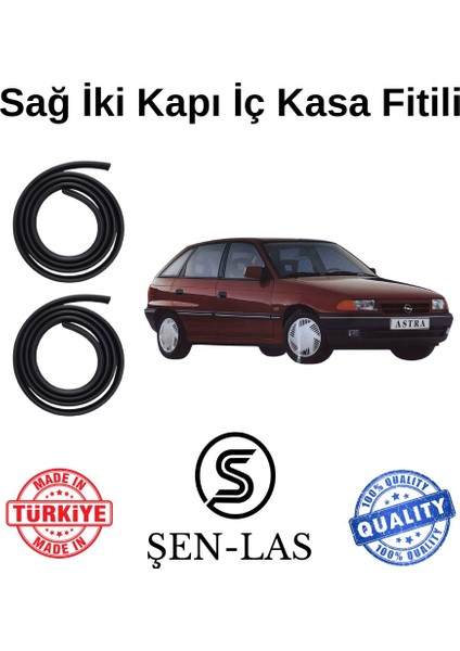 Opel Astra F Hatcback (1991-2002) Şen-Las Sağ Ön ve Arka Fitili ŞL6309