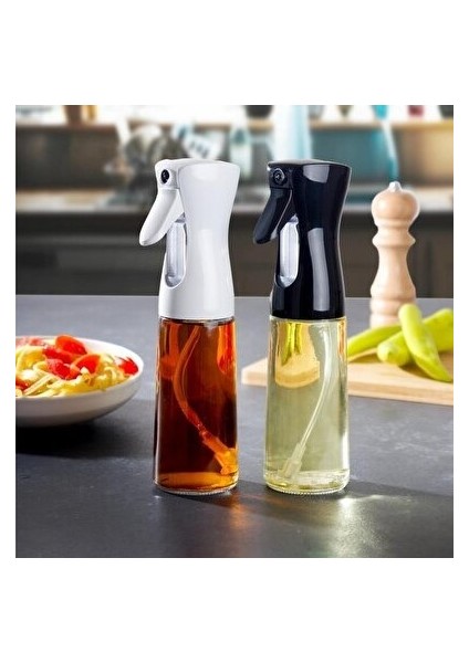 200 ml Dekoratıf Tabancalı Spreylı Cam Şışe