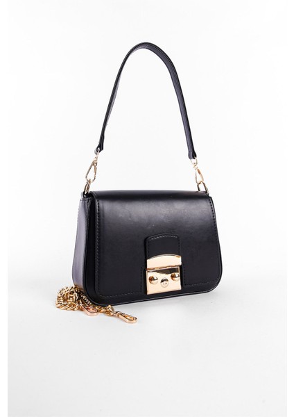 Şık Siyah Kadın Çanta, Günlük ve Şık Kullanım Için Tasarım modelleri