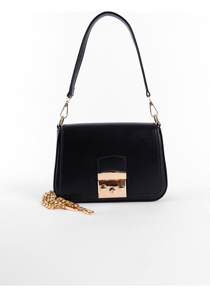 Şık Siyah Kadın Çanta, Günlük ve Şık Kullanım Için Tasarım indirimleri