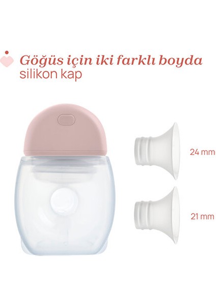 Giyilebilir Elektrikli Göğüs Pompası modelleri