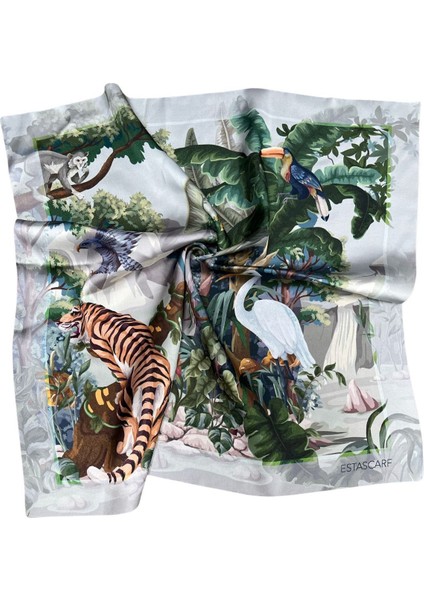 5'li Leopar Fular Set Estascarf