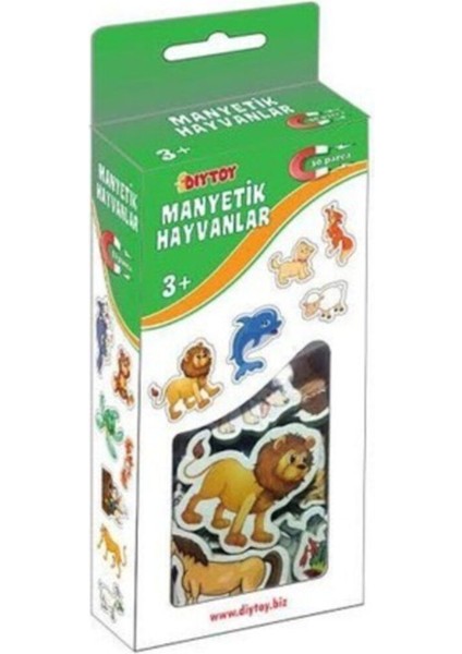 Manyetik Hayvan Figürleri, Renkli ve Eğlenceli Mıknatıslı Dekorasyon Seti