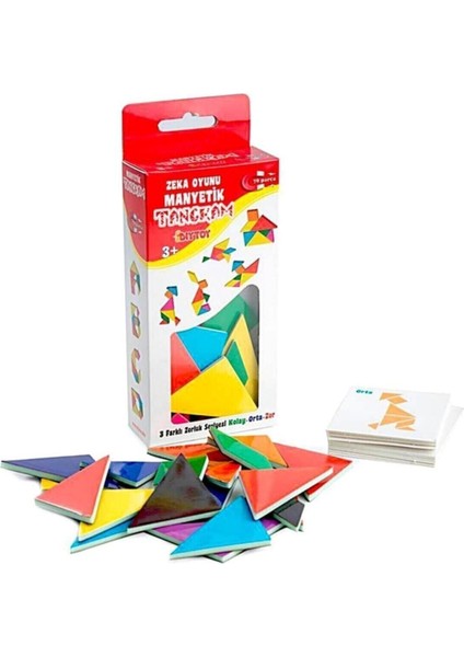 Çocuklar Için Manyetik Zeka ve Yaratıcılık Geliştirici Oyun Seti