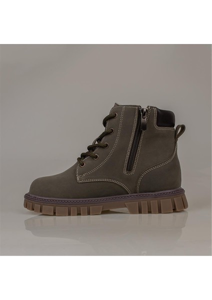 Haki Unisex Kauçuk Kaymaz Taban Çocuk Bot modelleri