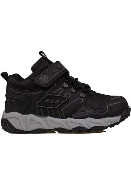 Siyah Mx Unisex Çocuk Spor Bot