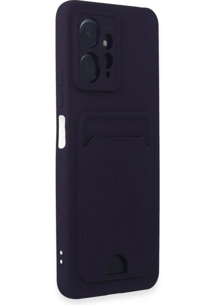 Xiaomi Redmi Note 12 4g Kılıf Kelvin Kartvizitli Silikon - Derin Mor fiyatları