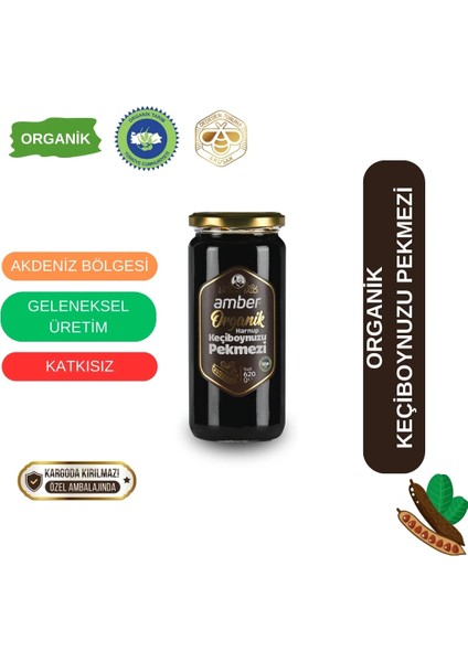 3'lü Organik Keçi Boynuzu Pekmezi Paketi 3X620 gr fiyatları