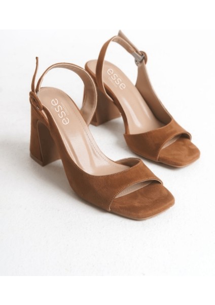 Kadın Tokalı Casual Topuklu Ayakkabı