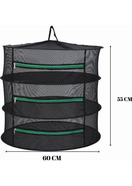 3 Katlı Fermuarlı Meyve Sebze Bitki Kurutma Filesi | Katlanabilir Meyve Sebze Bitki Doğal Kurutma Sepeti fiyatları