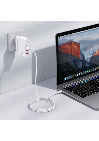 SJ613 Type-C Pd 100W Hızlı Şarj Kablosu – 1m, 5A, 480MBPS Veri Aktarımı