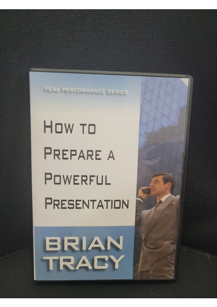 How To Prepare A Powerful Presentation - Brian Tracy (Dvd) | Zirve Performans Serisi