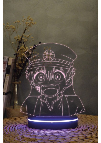 3D Gece Lambası, 16 Renk, Dekoratif, Siyah, Çocuk Odası, Huzurlu Işık modelleri