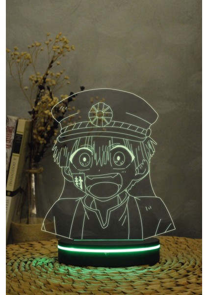 3D Gece Lambası, 16 Renk, Dekoratif, Siyah, Çocuk Odası, Huzurlu Işık indirimleri