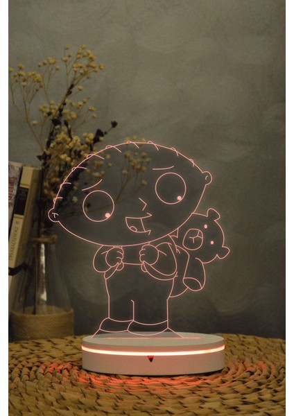 3D 16 Renk Gece Lambası, Eğlenceli ve Şık Dekorasyon Aksesuarı fiyatları