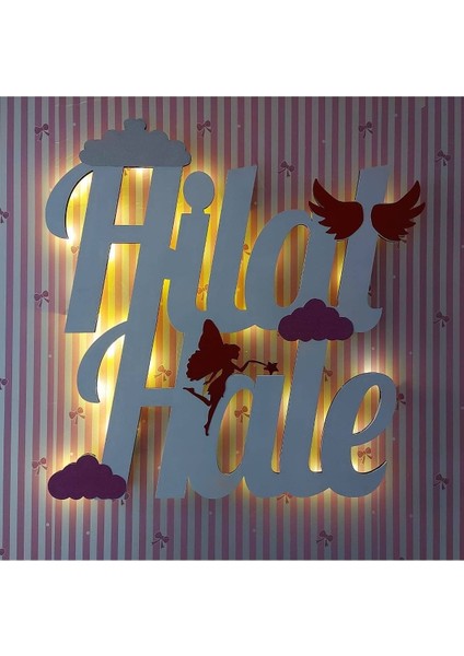 Renkli Çocuk Odası Dekoratif Gece Lambası, Şık ve Sıcak Aydınlatma