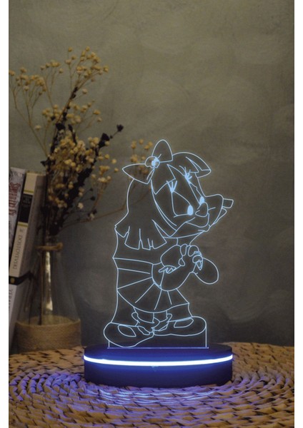 3D Renkli Gece Lambası, Sevimli Hayvan Figürü, Dekoratif ve Işıklandırıcı Ürün fiyatları