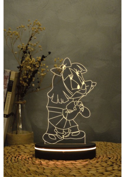 3D Renkli Gece Lambası, Sevimli Hayvan Figürü, Dekoratif ve Işıklandırıcı Ürün fırsatları