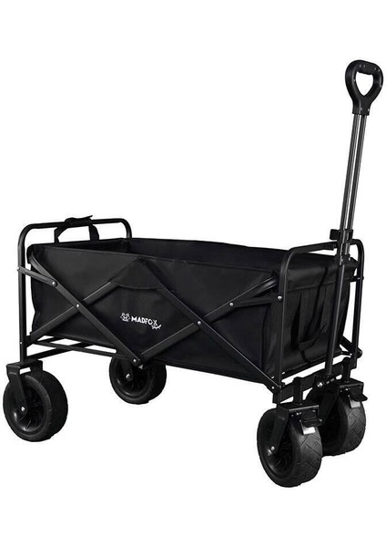 Voyager Katlanır Çok Amaçlı Yük Taşıma Arabası [vagon] Black