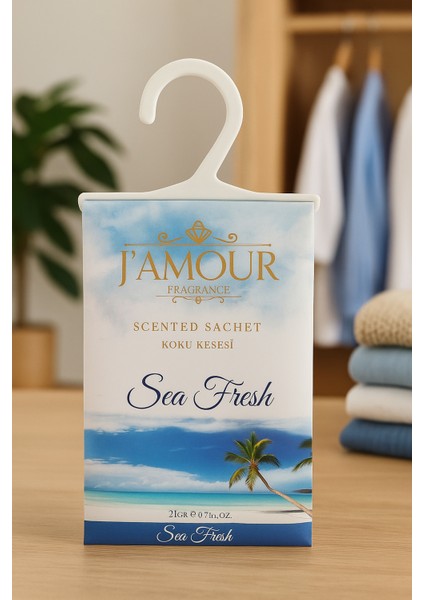 Sea Fresh (Deniz Ferahlığı) Askılı Dolap ve Çekmece Kokusu 5'li Paket. Uzun Süre Deniz Ferahlığı. fiyatları