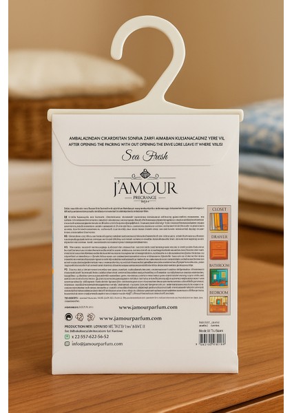 Sea Fresh (Deniz Ferahlığı) Askılı Dolap ve Çekmece Kokusu 5'li Paket. Uzun Süre Deniz Ferahlığı. modelleri