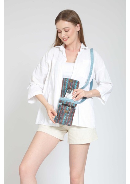 Çok Renkli Etnik Bohem Omuz Çantası, Günlük ve Seyahat Için Şık ve Kullanışlı fiyatları