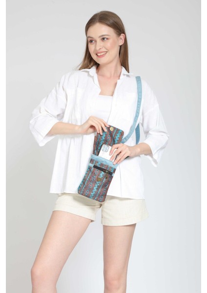 Çok Renkli Etnik Bohem Omuz Çantası, Günlük ve Seyahat Için Şık ve Kullanışlı fırsatları