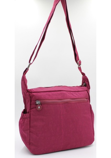 Suya Dayanıklı Kumaş Kadın Omuz Çantası 4100 Bordo, Şık ve Kullanışlı Tasarım indirimleri