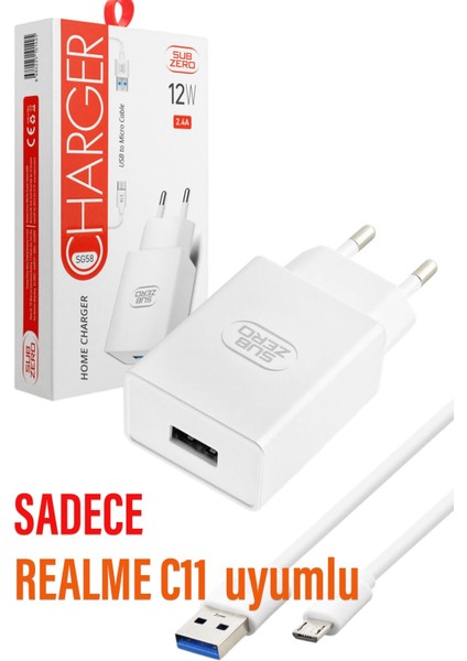 Realme C11 Şarj Aleti ve Mikro USB Kablo fiyatları