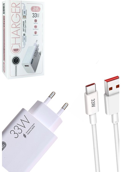 Redmi 9 Redmi 9t Uyumlu Hızlı Şarj Aleti ve Kablosu Hızlı Şarj Cihazı 33W modelleri