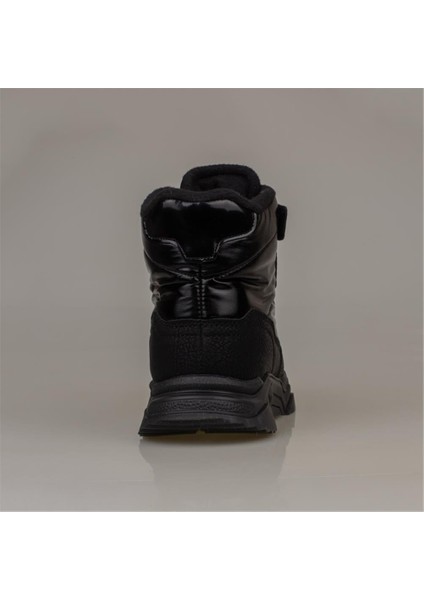 Siyah Kız Çocuk Lastikli Kar Botu indirimleri