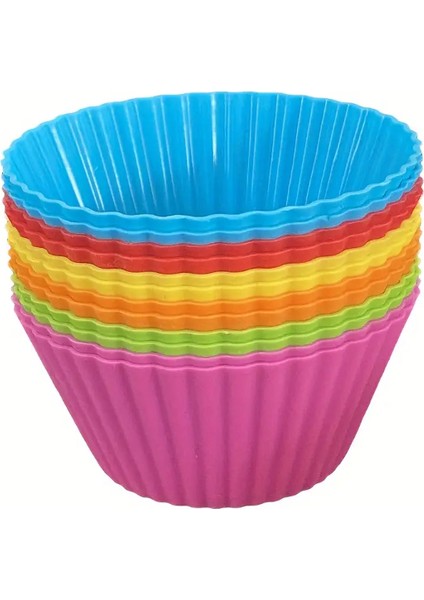 12'li Silikon Muffin Kalıbı modelleri