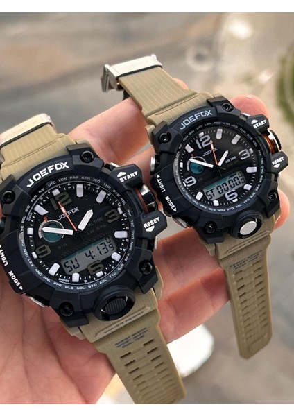 Digital ve Analog Çiftlere Özel 2 Yıl Garantili 3 Atm Suya Dayanıklı Çift Kol Saati Je.cft.01 fiyatları