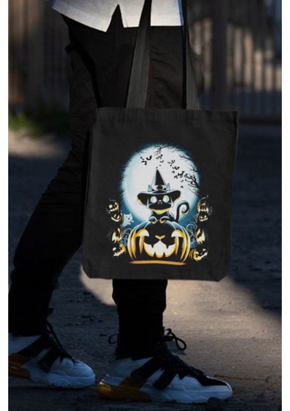 Siyah Unisex Kanvas Çanta, Şık ve Hafif Günlük Kullanım Için Ideal modelleri