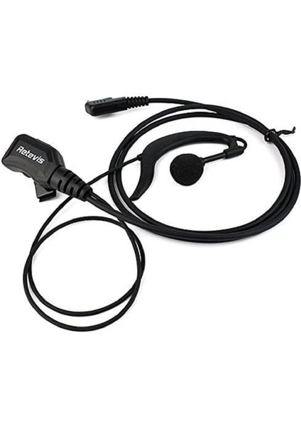 Walkie Talkie G Şekilli Mikrofonlu Kulaklık 2 Pin Ayarlanabilir RT22 RT21 Baofeng Uv-5r 888S Uyumlu fiyatları